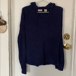 Levi’s hooded knit sweater